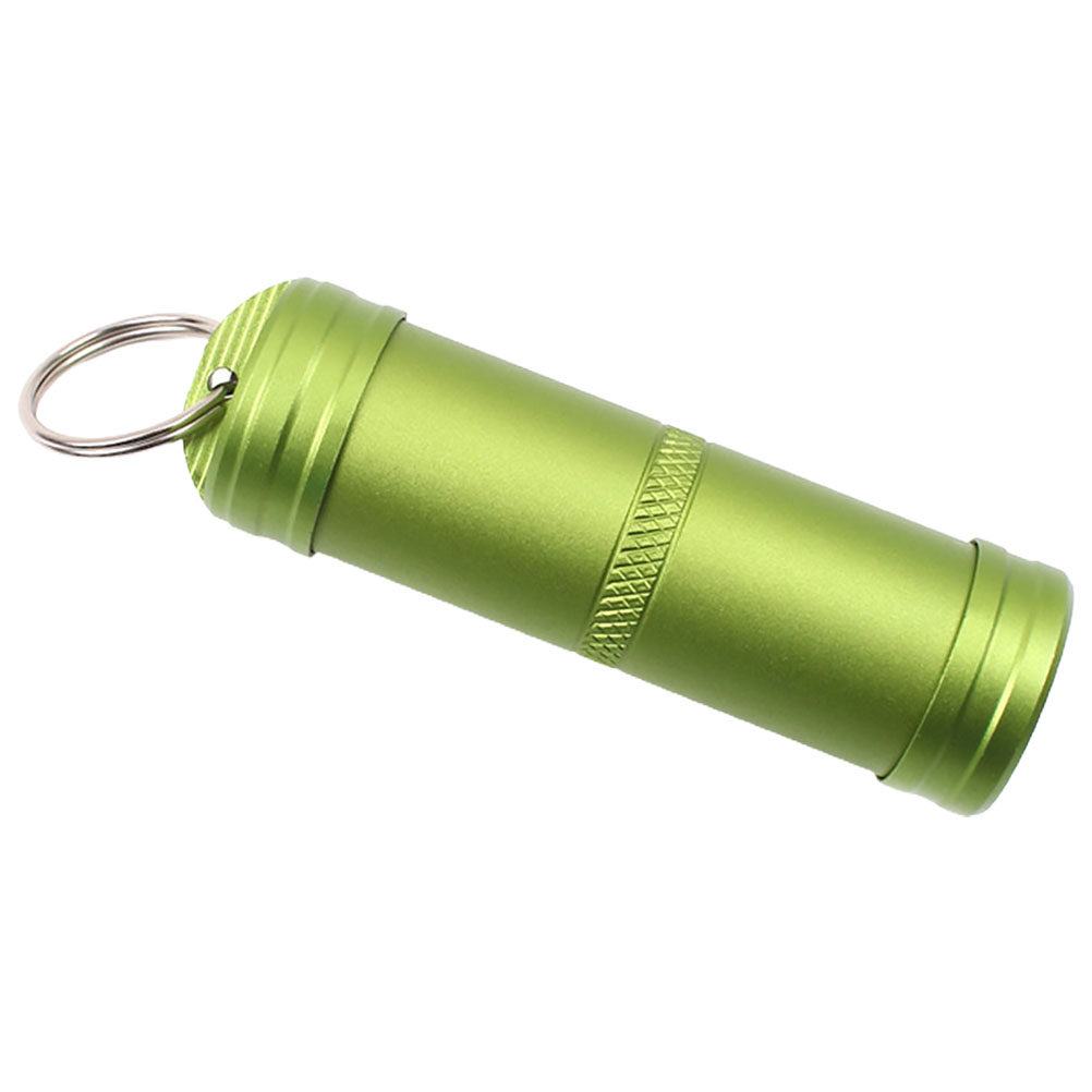 Pill Fob Capsule - حافظة حبوب صغيرة محمولة مقاومة للماء