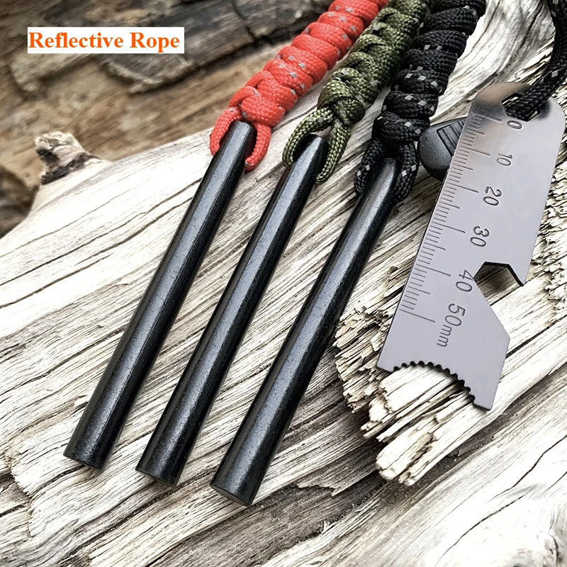 Ferro Rod Striker - مبادئ النار من بير جريلز، قضيب