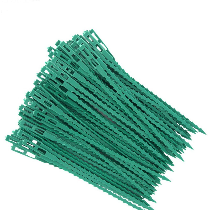 Gear Tie Reusable - 50/100 قطعة قابلة لإعادة الاستخدام حديقة