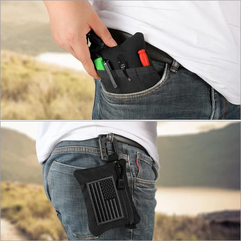 Edc Carry Coins - حقيبة EDC التكتيكية، حقيبة أدوات صغيرة