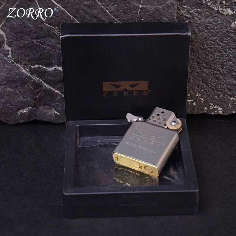 Lighter Insert Zippo - بطانة ZORRO Titanium، حركة مختومة من