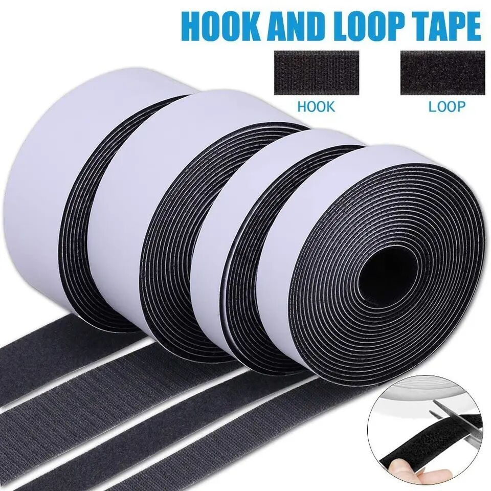 ذاتية اللصق هوك وحلقة الشريط 1 - مراجعة Gear Tie Reusable وسعره