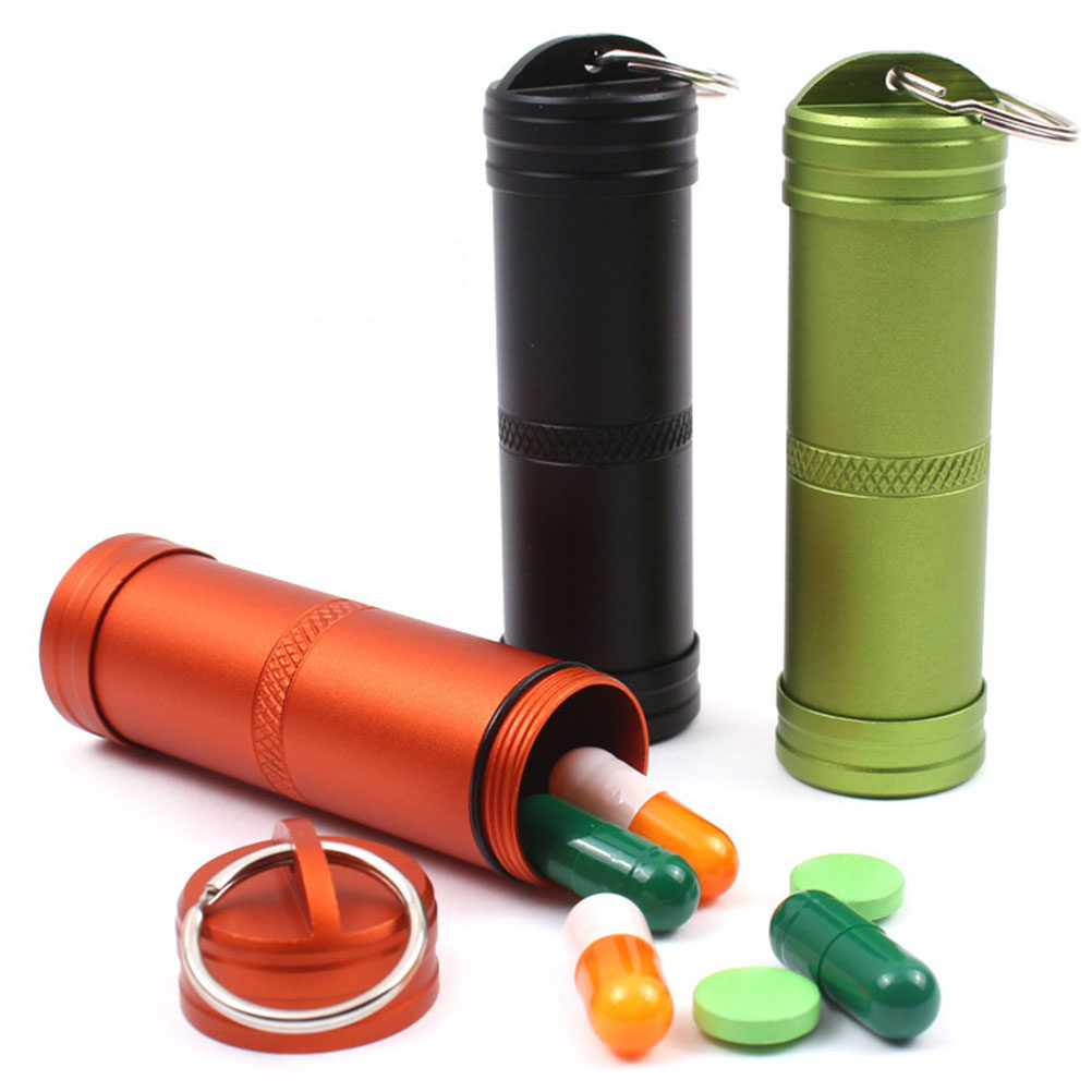 حافظة حبوب صغيرة محمولة مقاومة - مراجعة Pill Fob Capsule وسعره