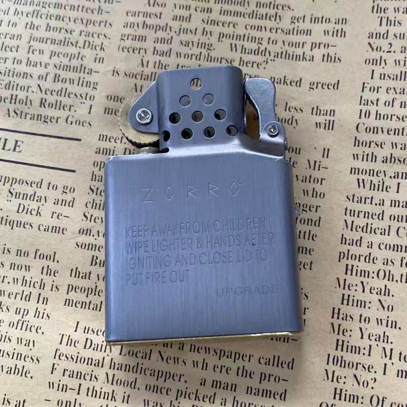 ZORRO 2026 إدراج ولاعة جديدة م - مراجعة Lighter Insert Zippo وسعره