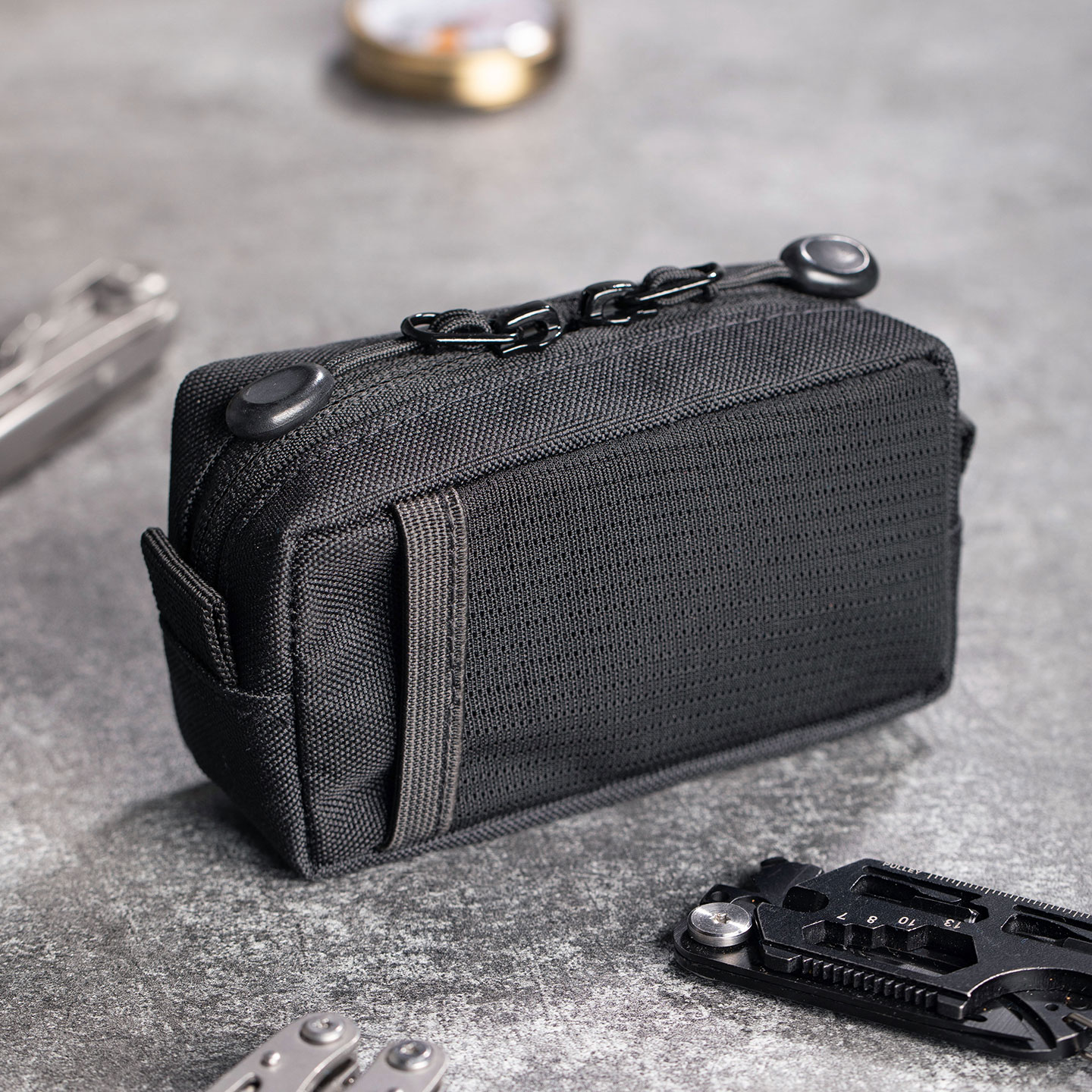 حقيبة تنظيم تكتيكية متينة من ق - مراجعة Edc Everyday Carry Bag وسعره