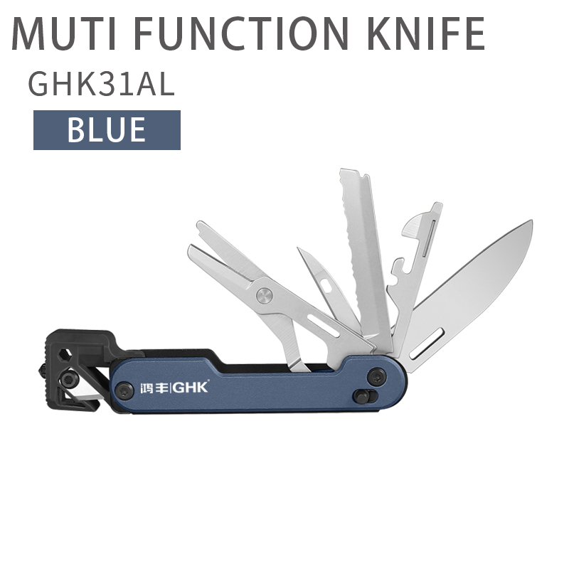 سكين جيب متعدد الاستخدامات قاب - مراجعة Edc Carry Pocket Knife وسعره