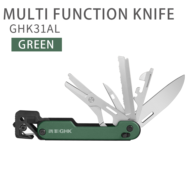 سكين جيب متعدد الاستخدامات قاب - مراجعة Edc Carry Pocket Knife وسعره