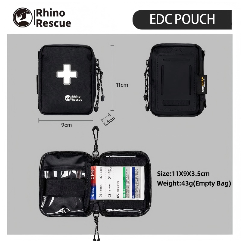 حقيبة Rhino Rescue EDC، مدمجة، - مراجعة Edc Gear Every Day Carry وسعره