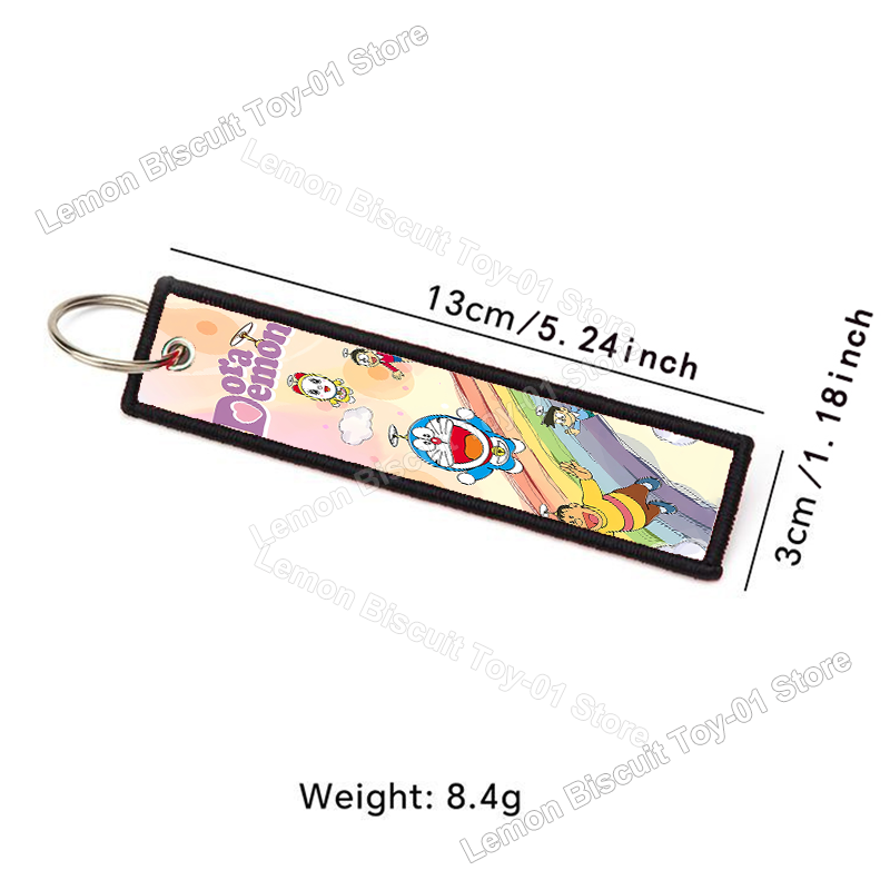 سلسلة مفاتيح دورايمون مطرزة بت - مراجعة Carabiner Keychain وسعره