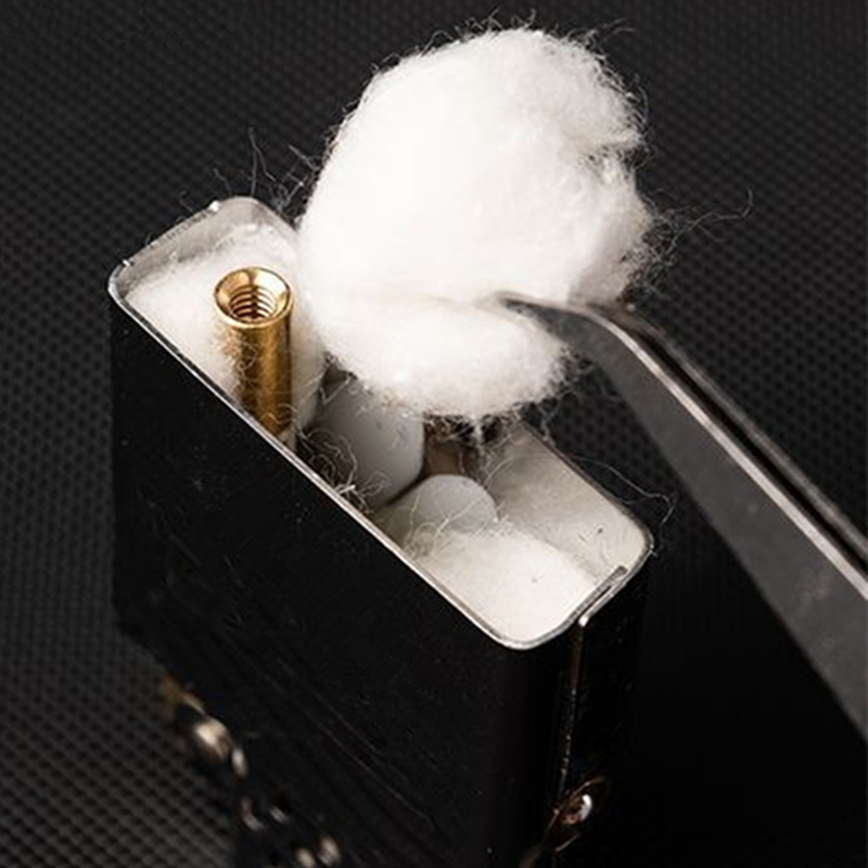 10/30/50 قطعة القطن ماصة للزيت - مراجعة Lighter Insert Zippo وسعره