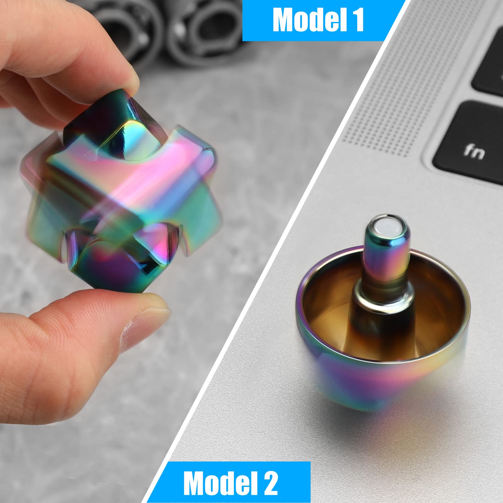 مكعب معدني الدورية جيروسكوب بب - مراجعة Fidget Spinner Bearing وسعره