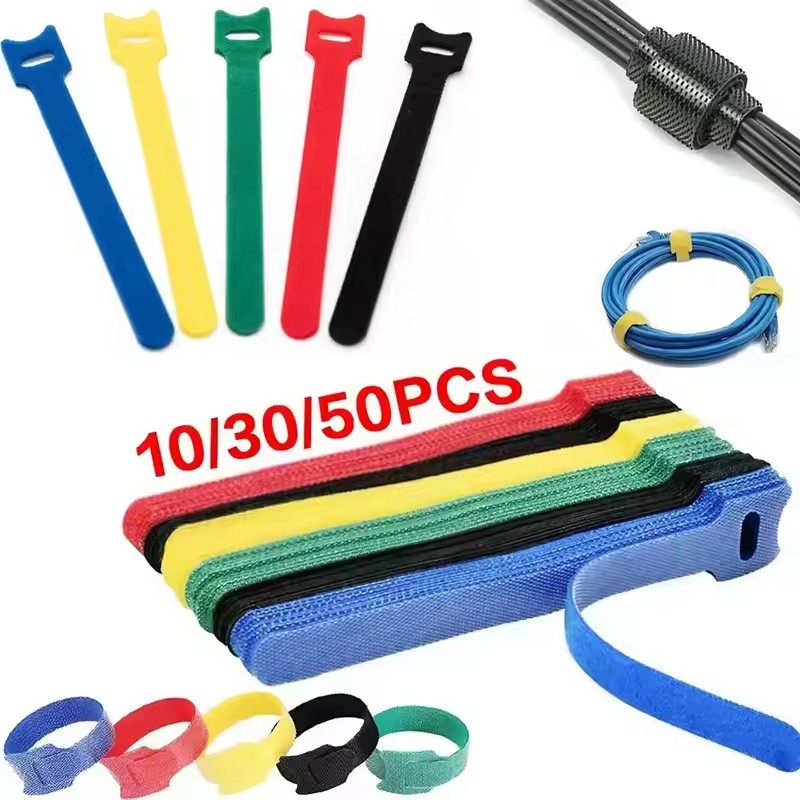 10/30/50 قطعة قابلة لإعادة الا - مراجعة Gear Tie Reusable وسعره
