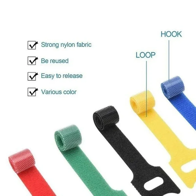 10/30/50 قطعة قابلة لإعادة الا - مراجعة Gear Tie Reusable وسعره