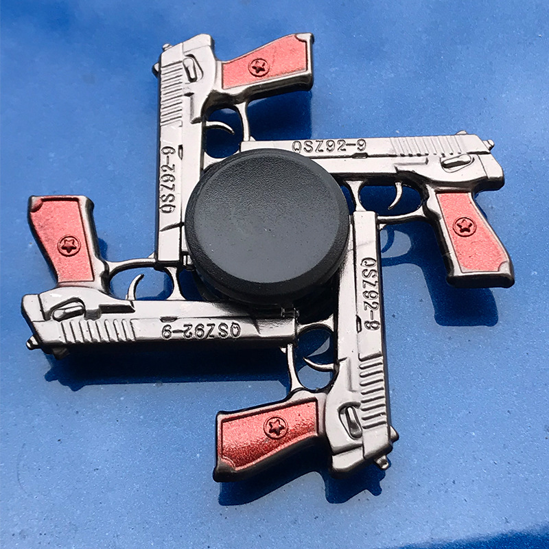 سبينر يدوي على شكل بندقية PUBG - مراجعة Fidget Spinner Bearing وسعره