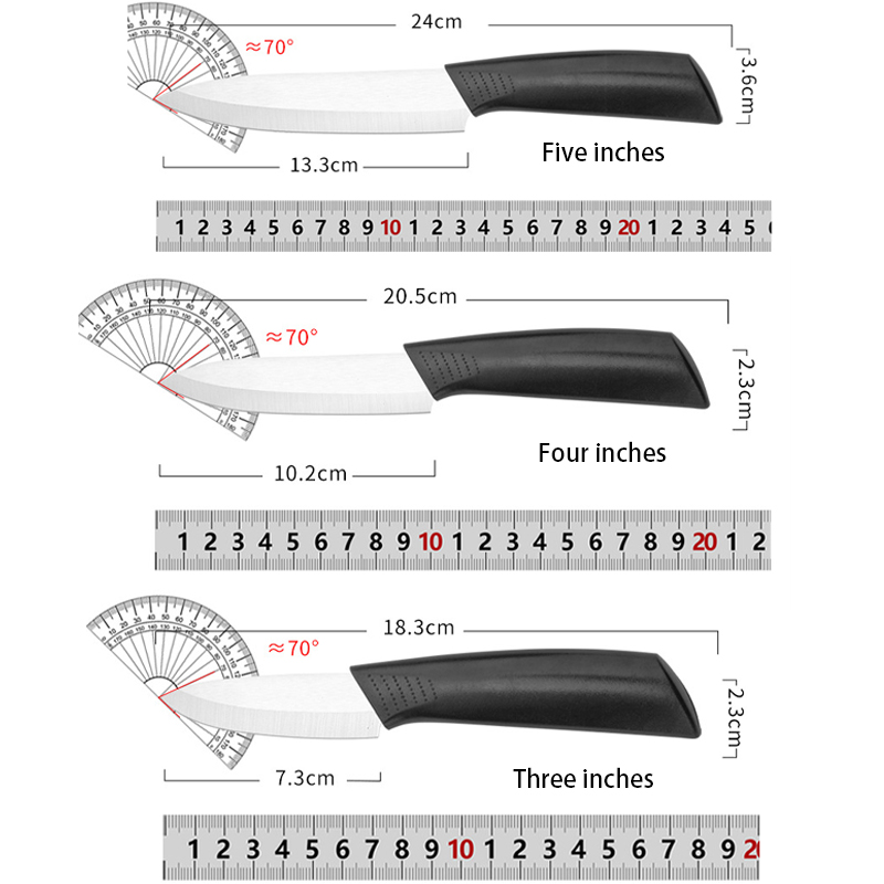 سكين سيراميك 3/4/5 بوصة مقاوم  - مراجعة Pocket Knife Ceramic وسعره