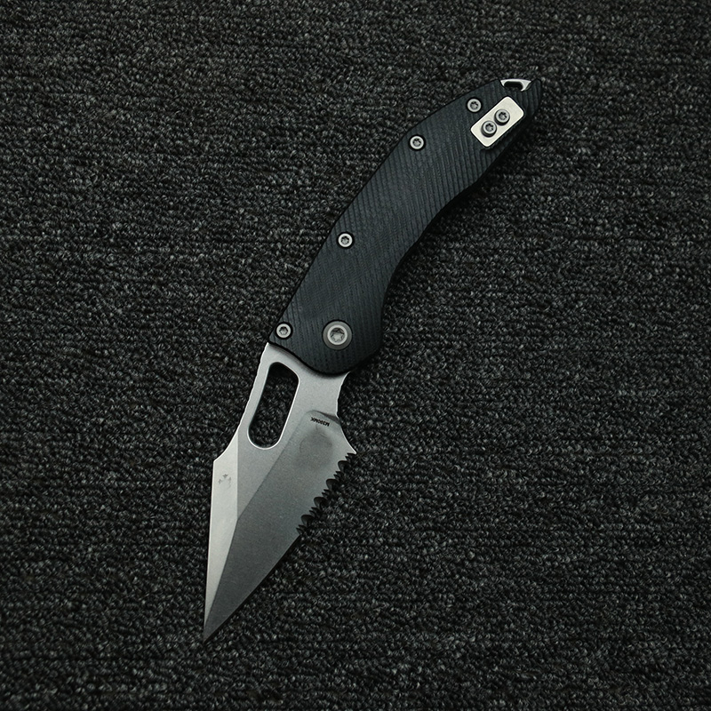 LEMIFSHE دليل غرزة محكم G10 مق - مراجعة Edc Carry Pocket Knife وسعره