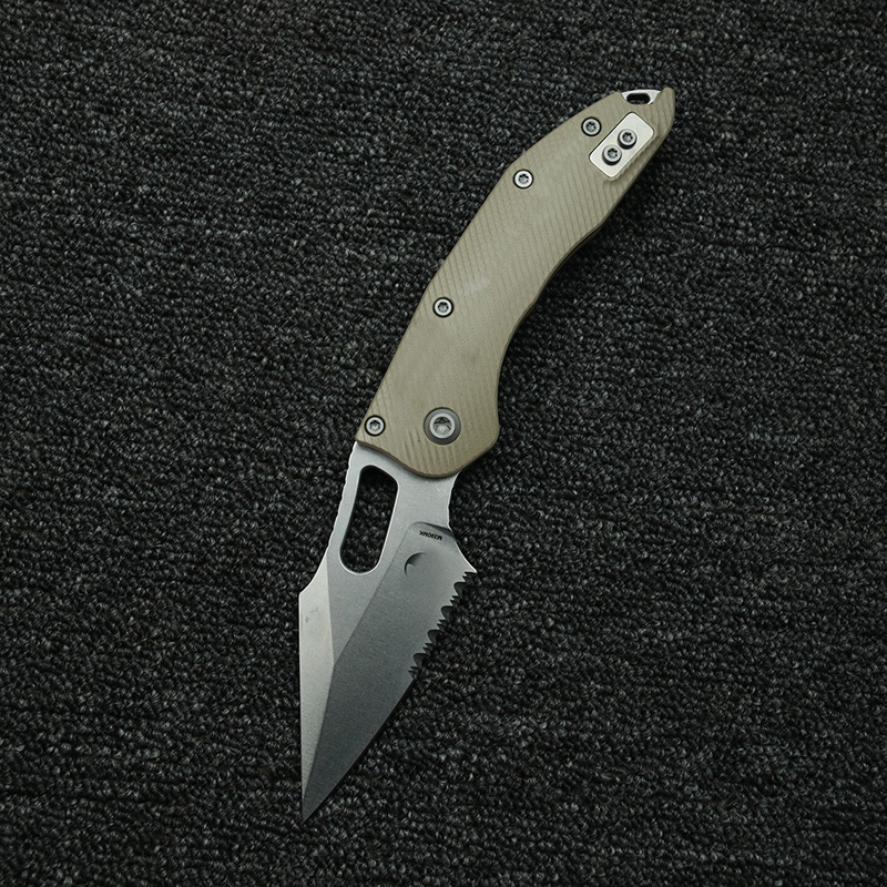 LEMIFSHE دليل غرزة محكم G10 مق - مراجعة Edc Carry Pocket Knife وسعره