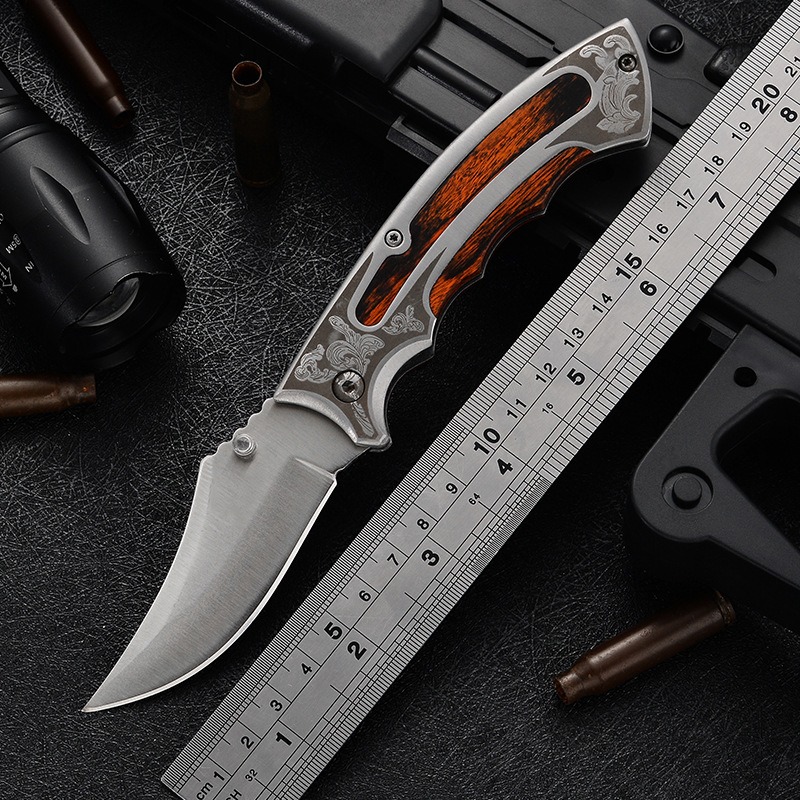 جديد شفرة 3cr13 سكين للطي جيب  - مراجعة Edc Carry Pocket Knife وسعره