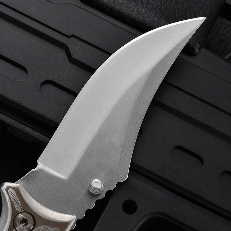 جديد شفرة 3cr13 سكين للطي جيب  - مراجعة Edc Carry Pocket Knife وسعره