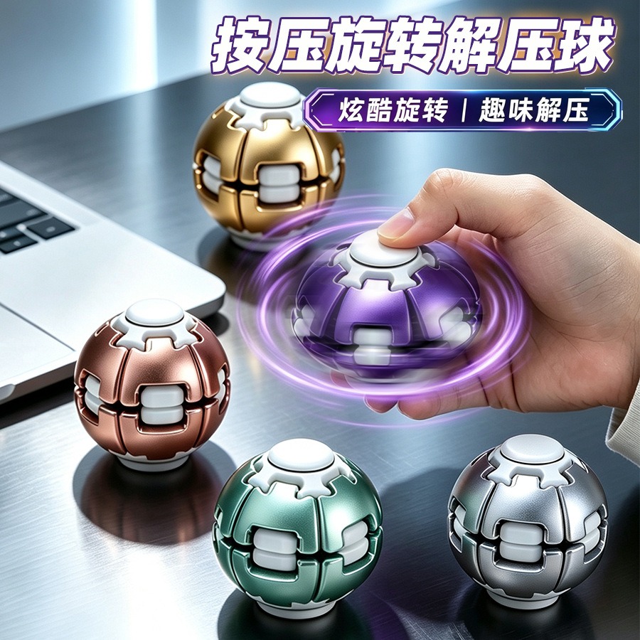كرة فيدجت سبينر متعددة الألوان - مراجعة Fidget Spinner Bearing وسعره