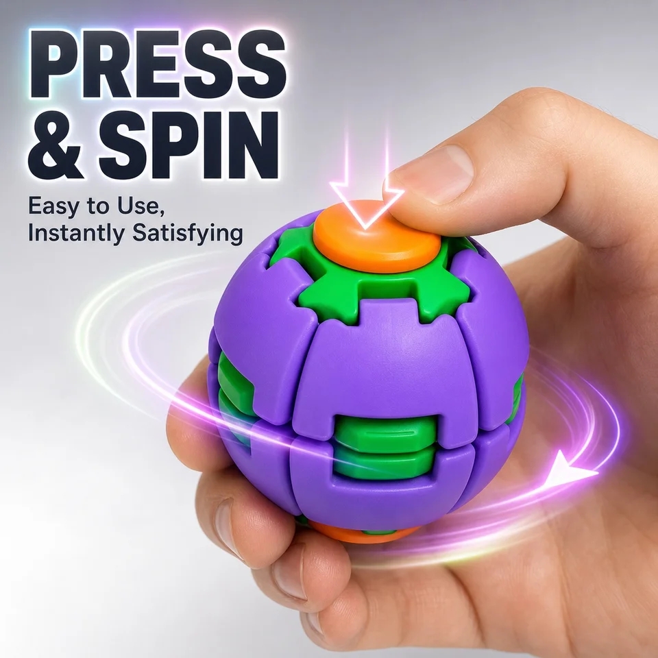كرة فيدجت سبينر صغيرة محمولة م - مراجعة Fidget Spinner Bearing وسعره