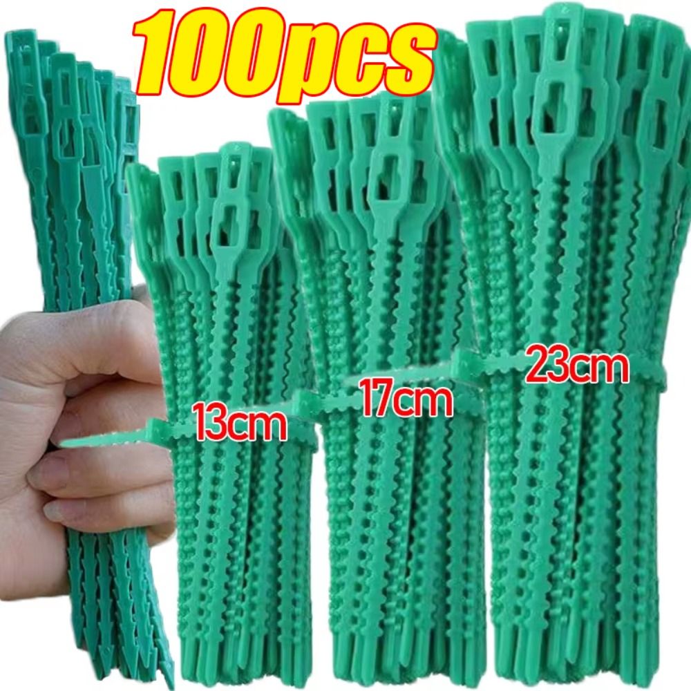 100 قطعة 13/17/23 سنتيمتر العل - مراجعة Gear Tie Reusable وسعره