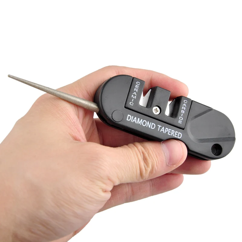 مبراة سكاكين محمولة 4 في 1 من  - مراجعة Pocket Knife Ceramic وسعره