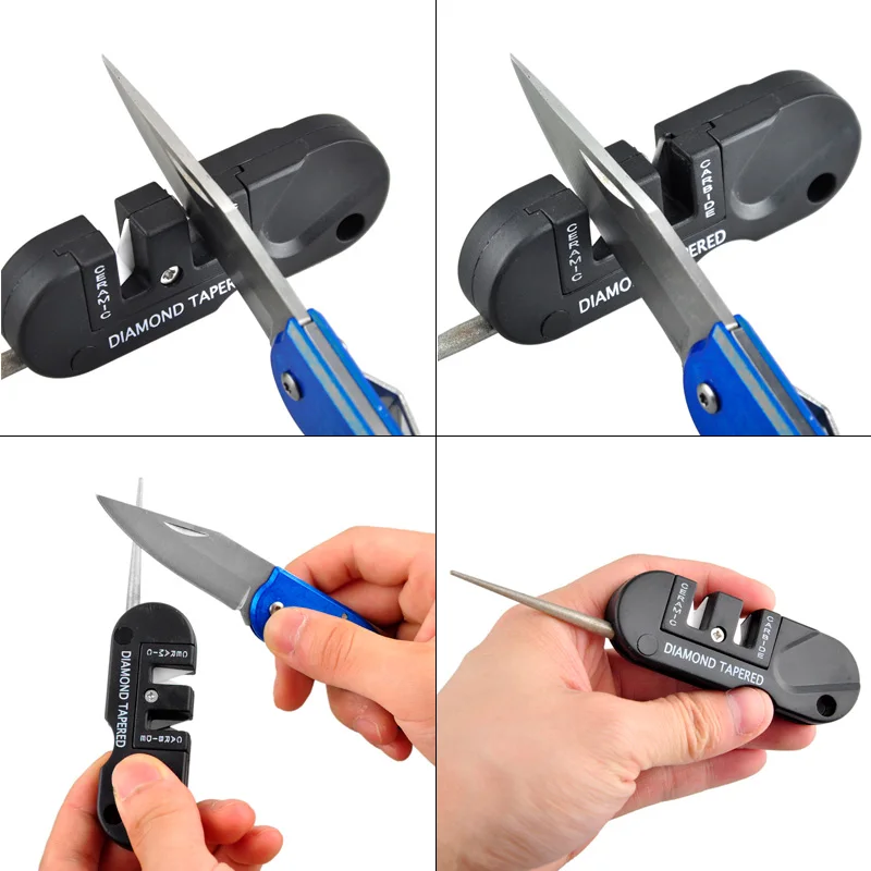 مبراة سكاكين محمولة 4 في 1 من  - مراجعة Pocket Knife Ceramic وسعره