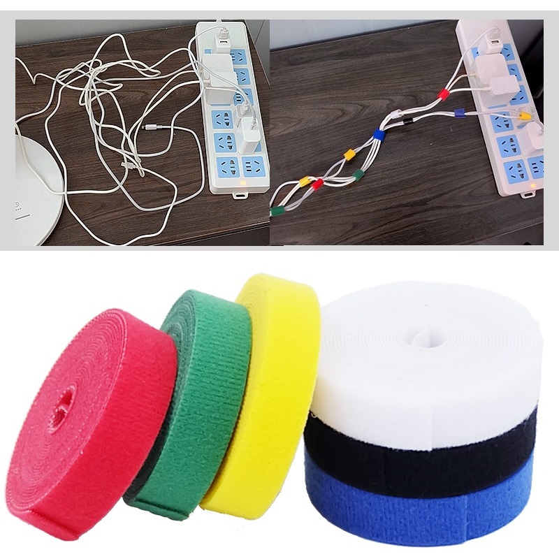 1/5 متر كابل العلاقات قابلة لإ - مراجعة Gear Tie Reusable وسعره